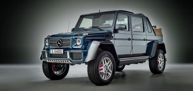 Mercedes-Maybach G650 Landaulet – az 5. közös gyermek