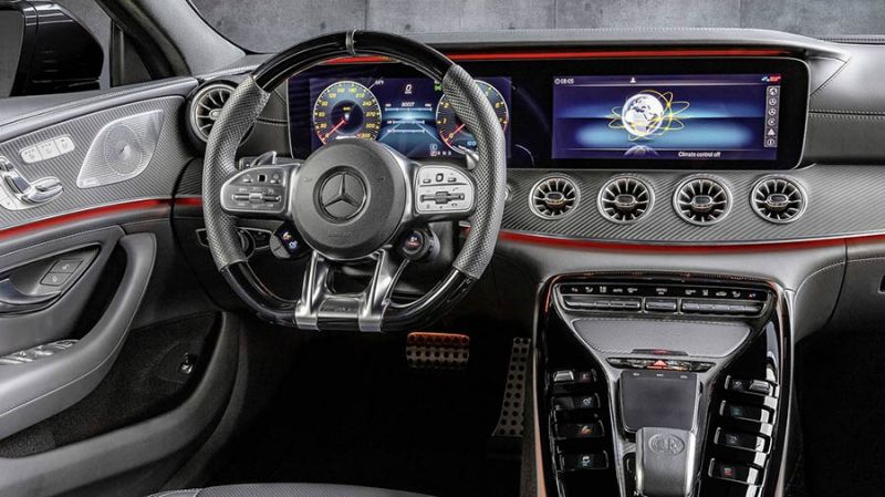 Mercedes AMG GT 43 beltere.