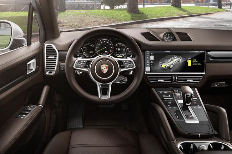 2019 Porsche Cayenne E-Hybrid belsőtér