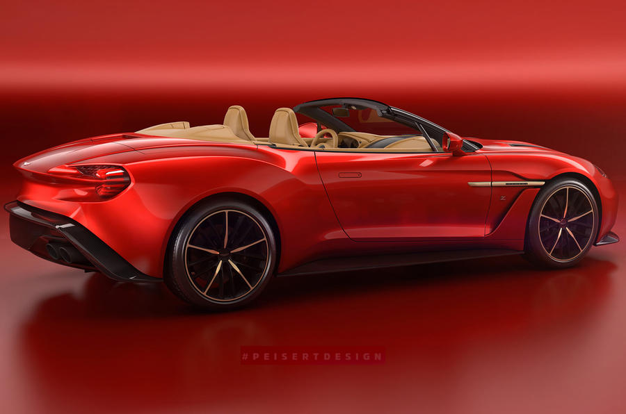 Aston Martin Vanquish Zagato Speedster 2018