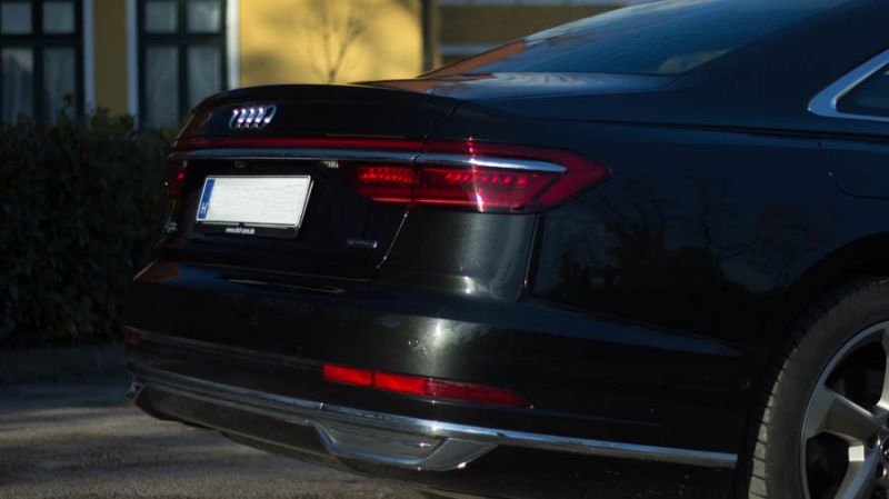 2018 Audi A8 LED-es hátsó lámpák