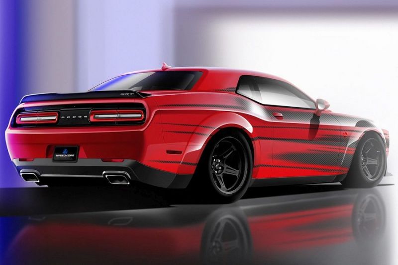 Dodge Challenger SRT Demon SpeedKore tuning SEMA Show