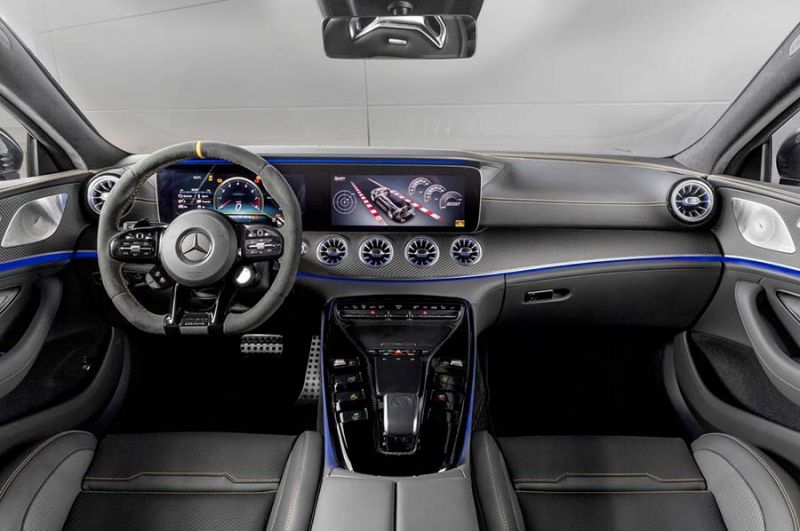 Mercedes-AMG GT 4 ajtós coupé Edition 1 kiadás utastér brand fotón