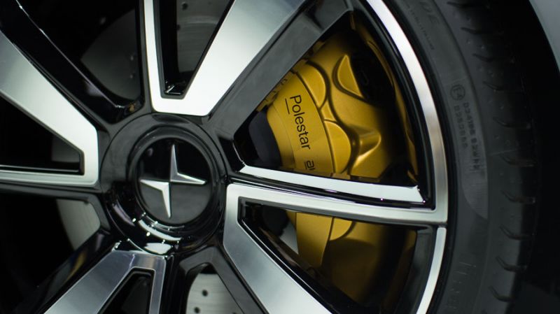 Polestar 1 speciális fékei a 2018 Genfi Autószalonon