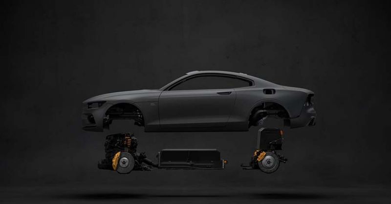 Polestar 1 szénszálas karosszéria