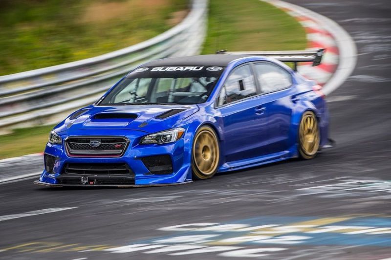A leggyorsabb autó a Nürburgringen a Subaru