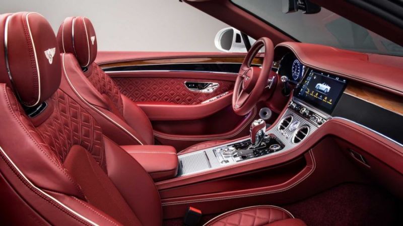 Bentley Continental GT interior
