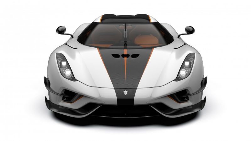 Koenigsegg Regara fehér