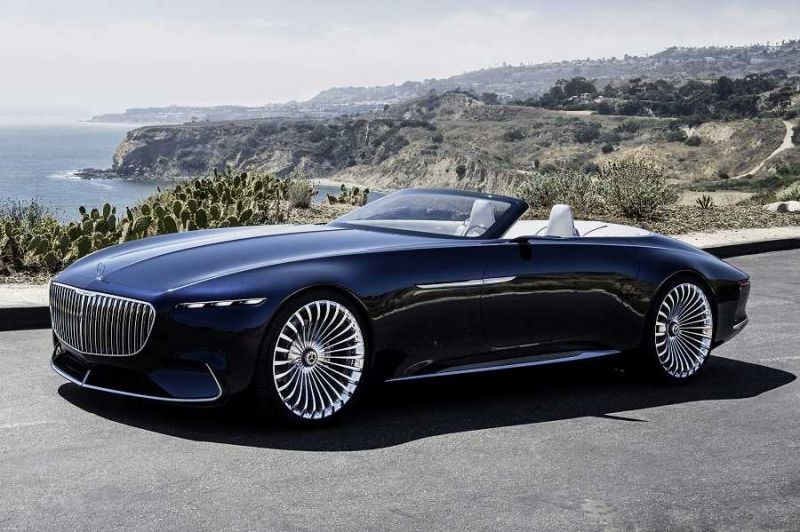 A Mercedes-Maybach Vision 6 teljesen elektromos autó