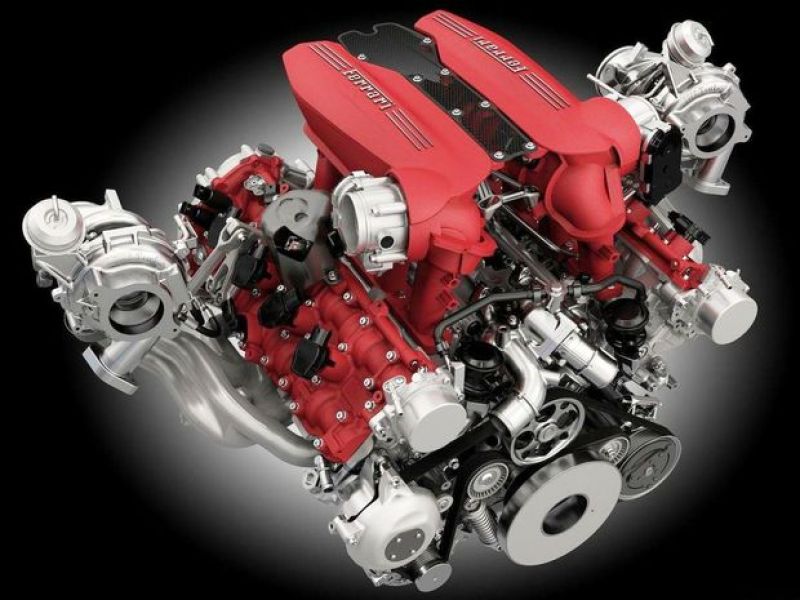 Ferrari 3.9-litre biturbo V8