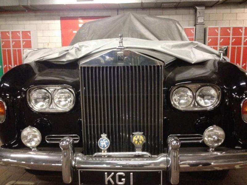 Az angol királynő is utazott ezzel a Rolls Royce-szal