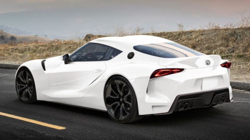 Toyota Supra GR szárnyak nélkül